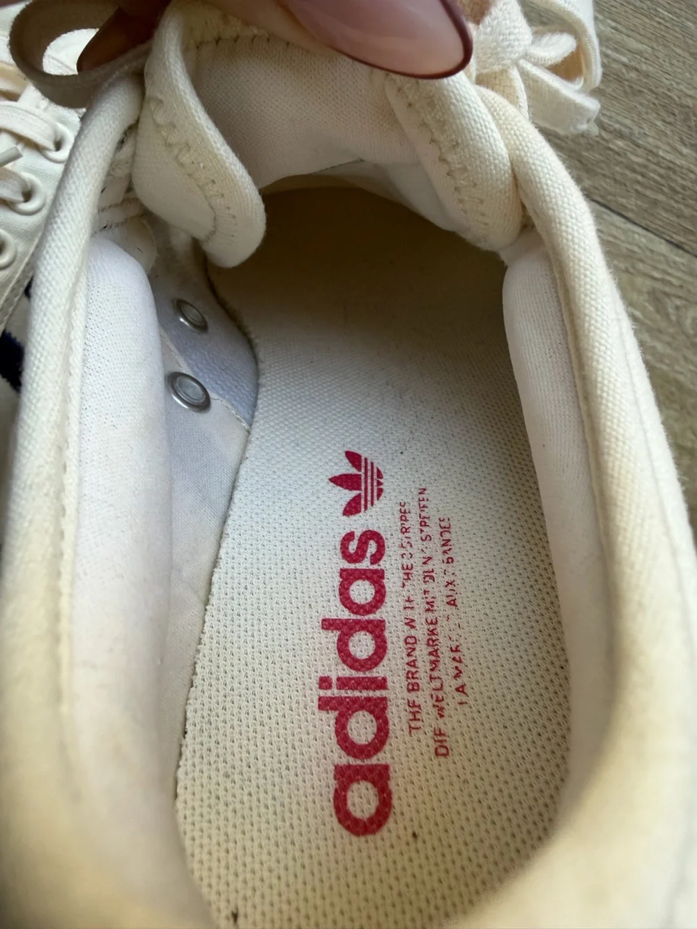 Adidas Women’s Nizza Platform Cream White Night Sky Sneakers Size 6.5